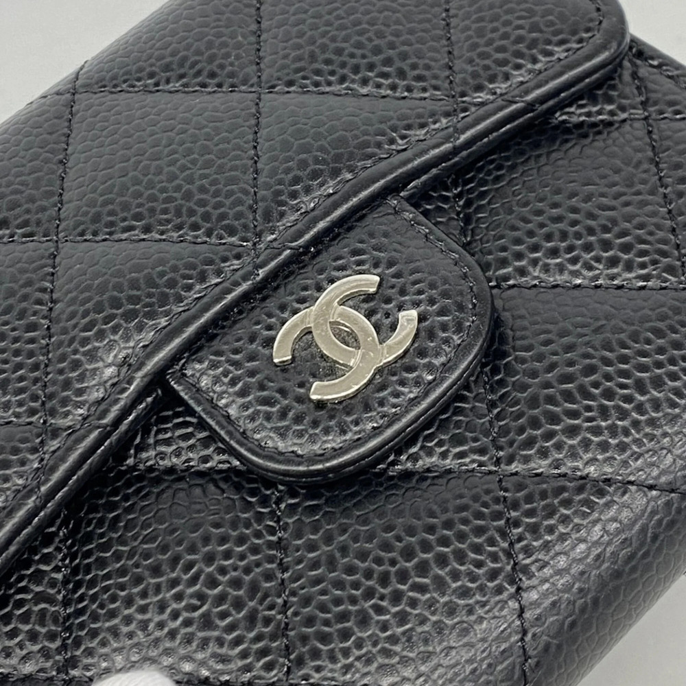 CHANEL Black Caviar Leather Wallet - Picture 6 of 7